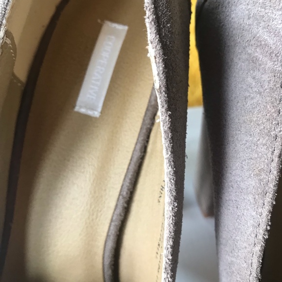Urban Outfitters Cooperative Platform Taupe Suede Size 8.5 - Picture 3 of 6